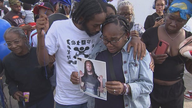 Nafeece Jenkins' family gathered at a vigil to remember him 