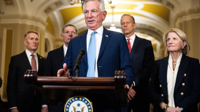 Senators Speak To The Press After Their Weekly Policy Luncheons On Capitol Hill 