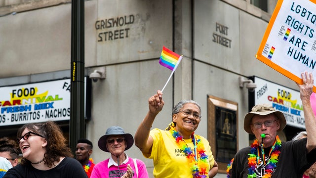 Detroit Hosts Annual Gay Pride Parade 