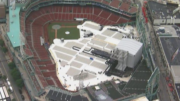 Fenway Park concert 