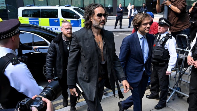 Russell Brand Appears At Southwark Crown Court Charged With Rape And Sexual Assault 