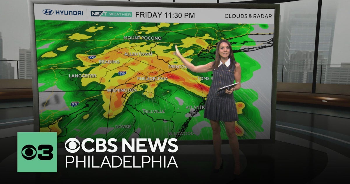 Overnight downpours Friday in Philadelphia region | NEXT Weather Alert ...