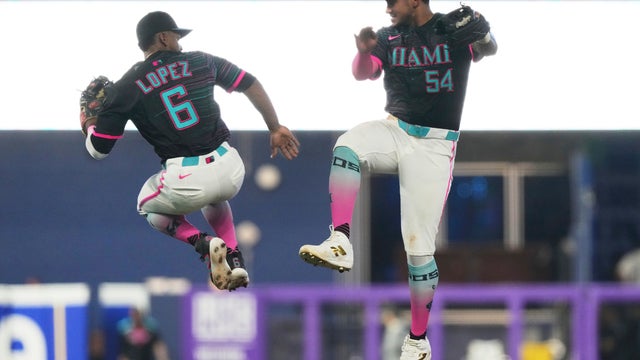 Giants Marlins Baseball 