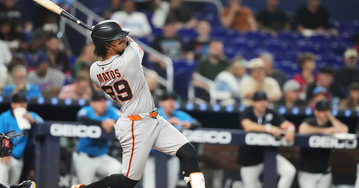 Matos’ 3-run homer powers San Francisco Giants to 4-2 win over Miami Marlins