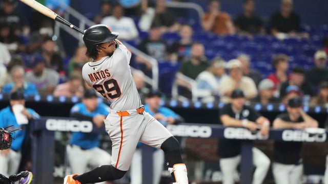 Giants Marlins Baseball 