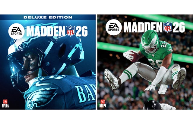 Eagles star Saquon Barkley hurdles onto cover of EA Sports' Madden