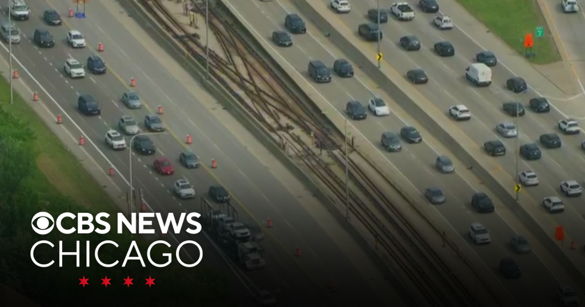 Reopenings on Kennedy Expressway have some drivers confused. - CBS Chicago