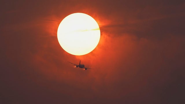 Smoke From Canadian Wildfires Blows South Creating Hazy Conditions On Large Swath Of Eastern U.S. 