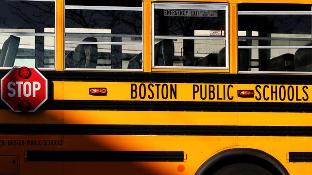 Boston school bus 