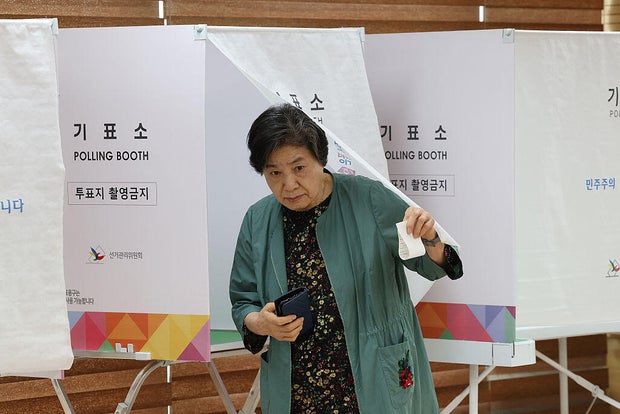 South Korea Holds Presidential Election 
