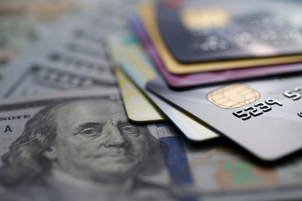 credit cards on dollars 