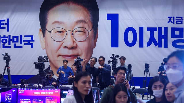 Presidential election day in South Korea 