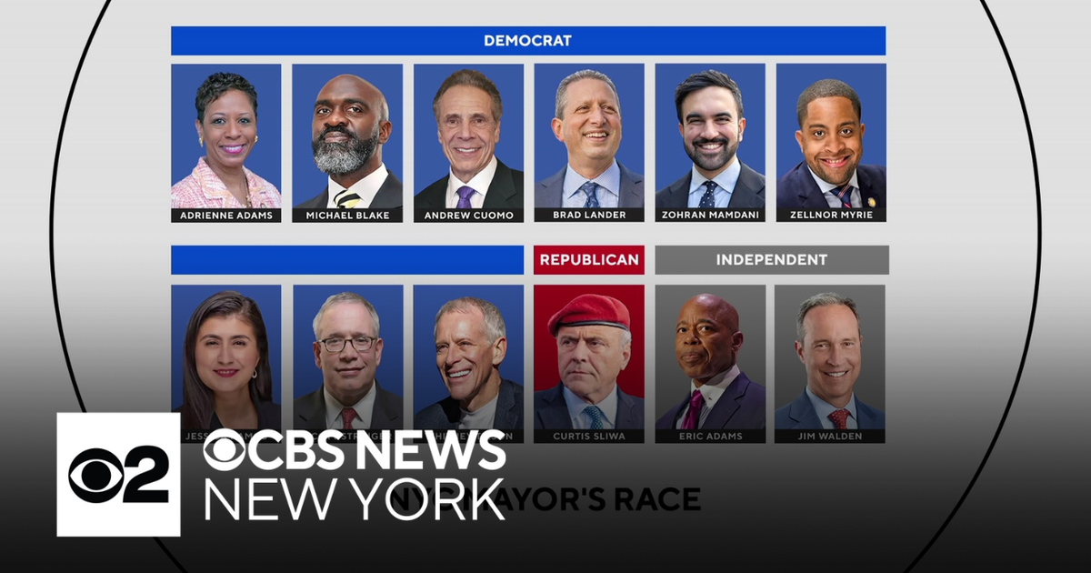 NYC mayoral candidates facing off in first debate - CBS New York