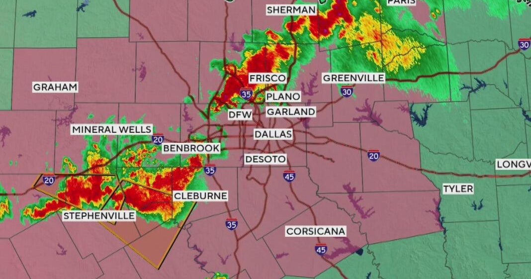 Severe storms prompt multiple warnings as cold front moves through ...