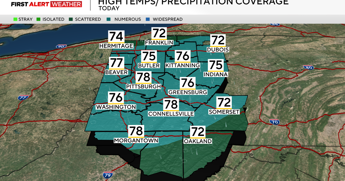 Pittsburgh in for humid conditions and numerous storms beginning Friday afternoon