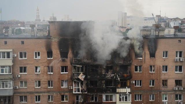 Russian Massive Air Attack On Kharkiv 