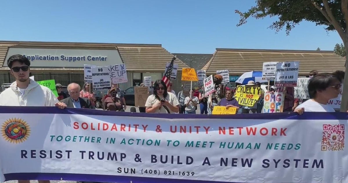 Protesters rally at ICE offices in San Jose following week of arrests ...