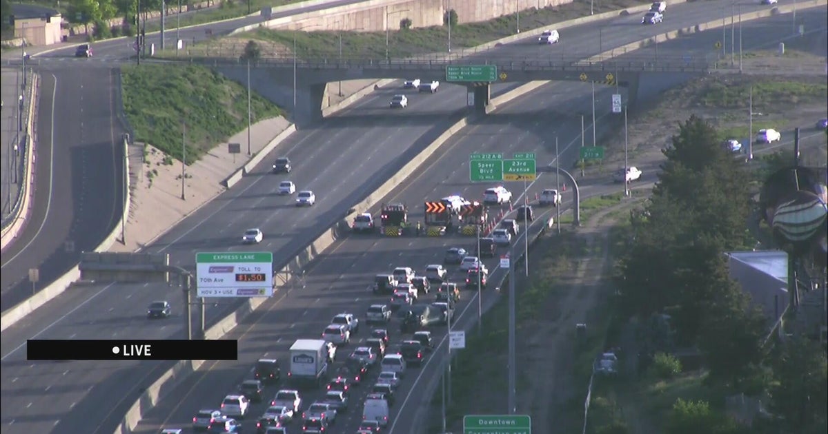 1 killed, 4 injured in wrong way crash on I-25 in Denver - CBS Colorado