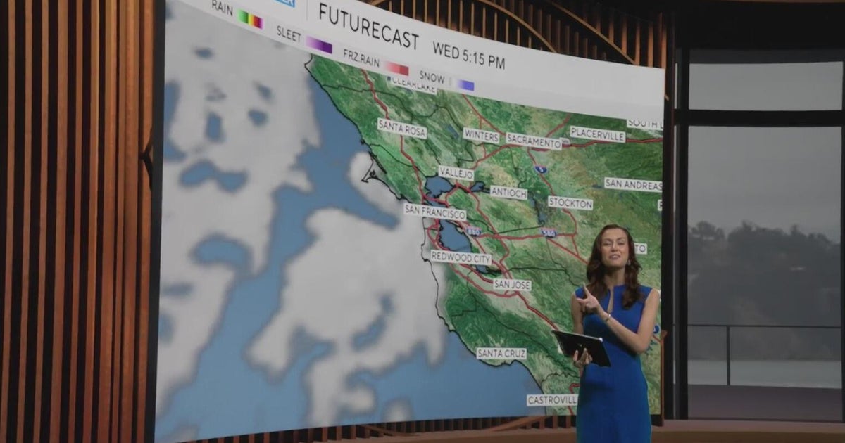Monday afternoon First Alert Weather forecast - CBS San Francisco
