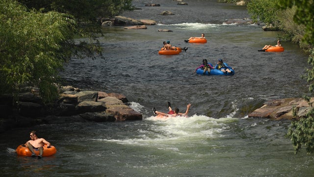 Tubbing Clear Creek 