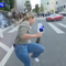 Reporter covering L.A. protests hit by rubber bullet on live TV