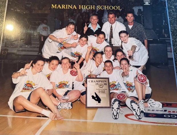 Marina High School 1998 Girls' Basketball Team