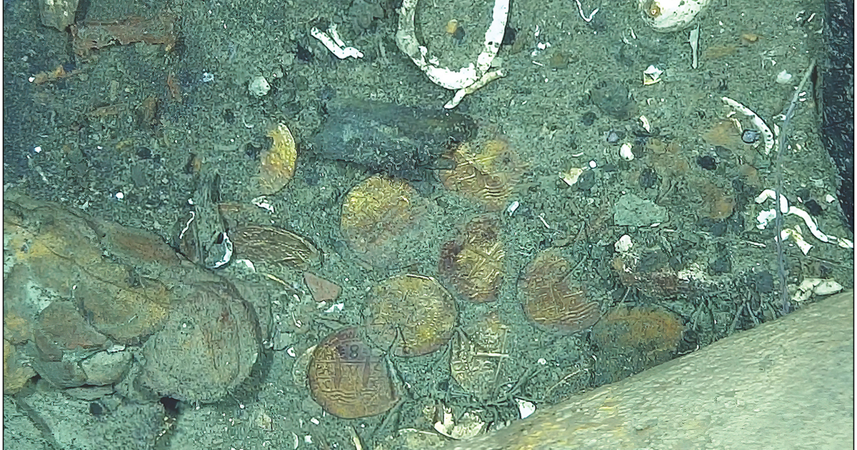 Gold from legendary 1708 shipwreck is seen in new images
