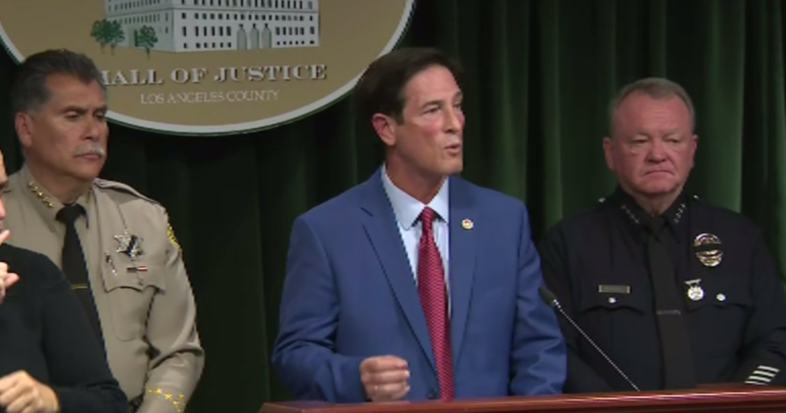Los Angeles County DA announces charges following violent protests 