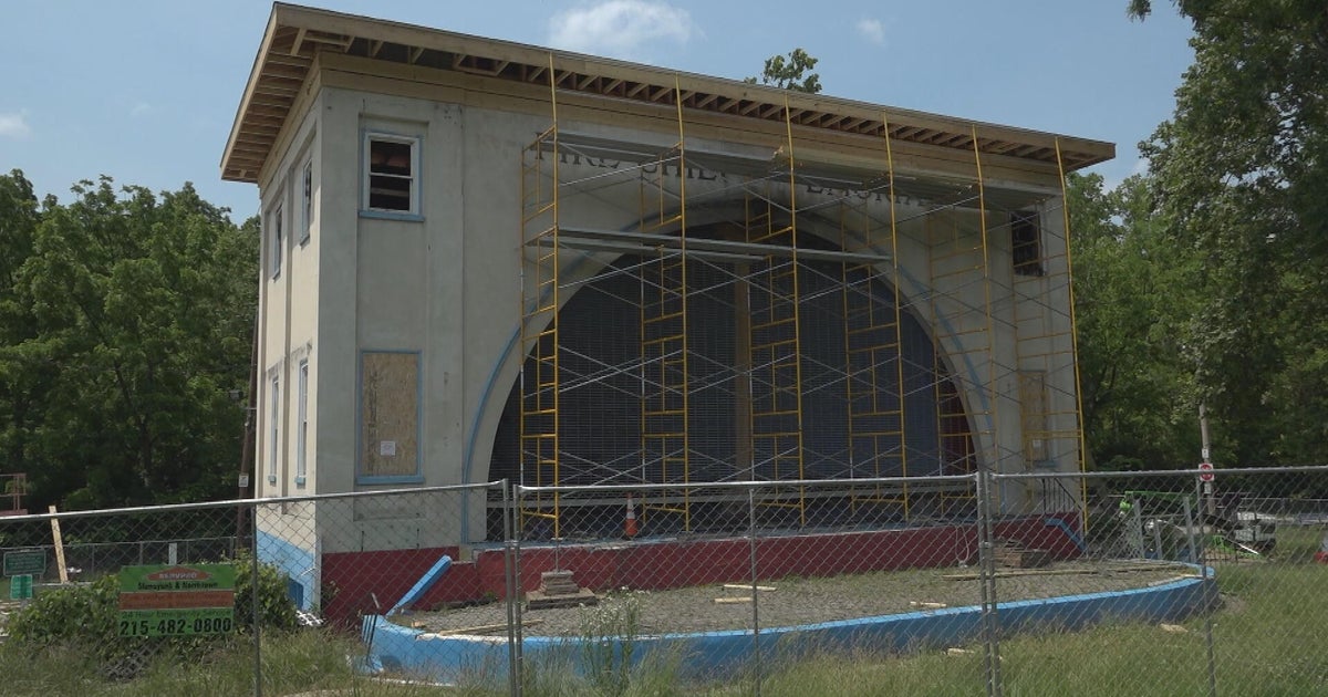 Renovations begin of beloved bandshell Fire Chief's Memorial in Norristown 