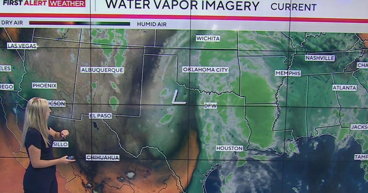 Flood watch continues as waves of rain move across North Texas - CBS Texas