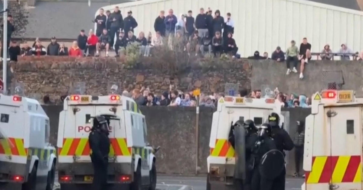 Why anti-immigration riots broke out in Northern Ireland - CBS News