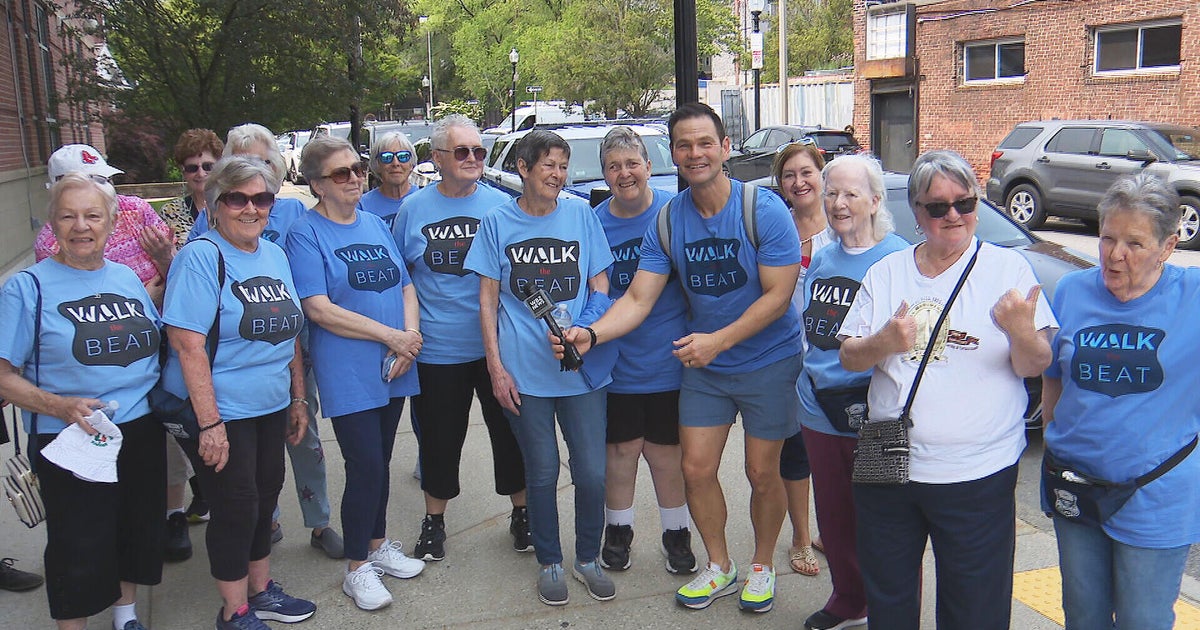 Senior women "walk the beat" with Boston Police weekly in Charlestown 