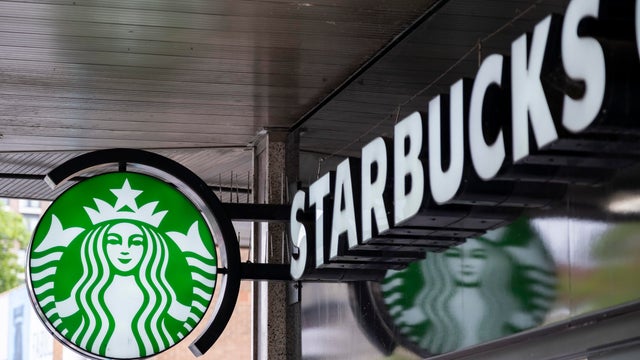 Sign For Coffee Brand Starbucks 