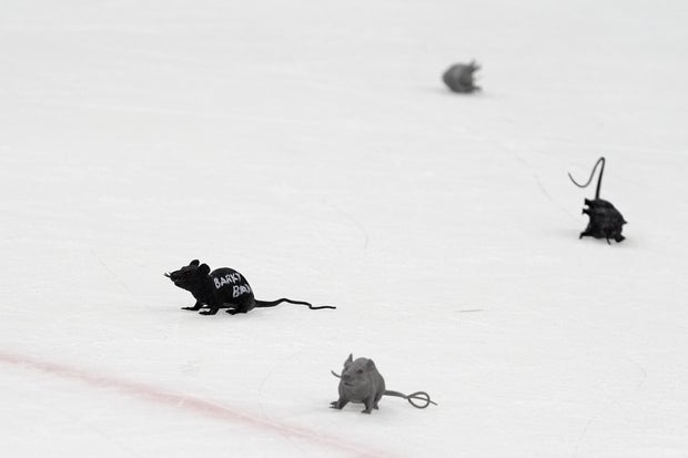 Stanley Cup Panthers Toy Rats Hockey 