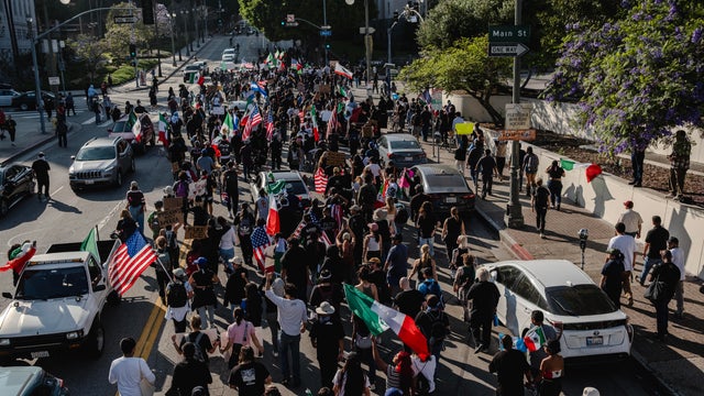 Protests Erupt In L.A. County, Sparked By Federal Immigration Raids 
