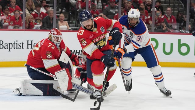 Stanley Cup Oilers Panthers Hockey 
