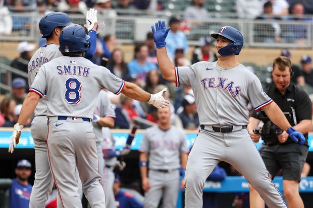 Rangers Twins Baseball 