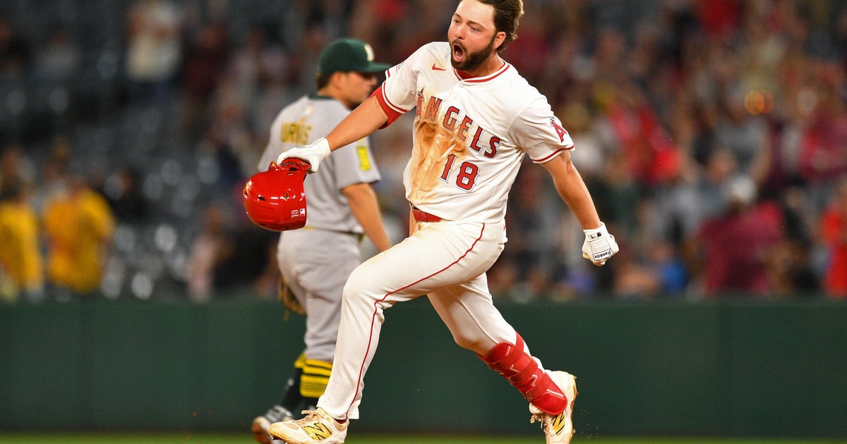 Nolan Schanuel's first career walk-off hit gives Angels 2-1 10-inning win over Athletics 