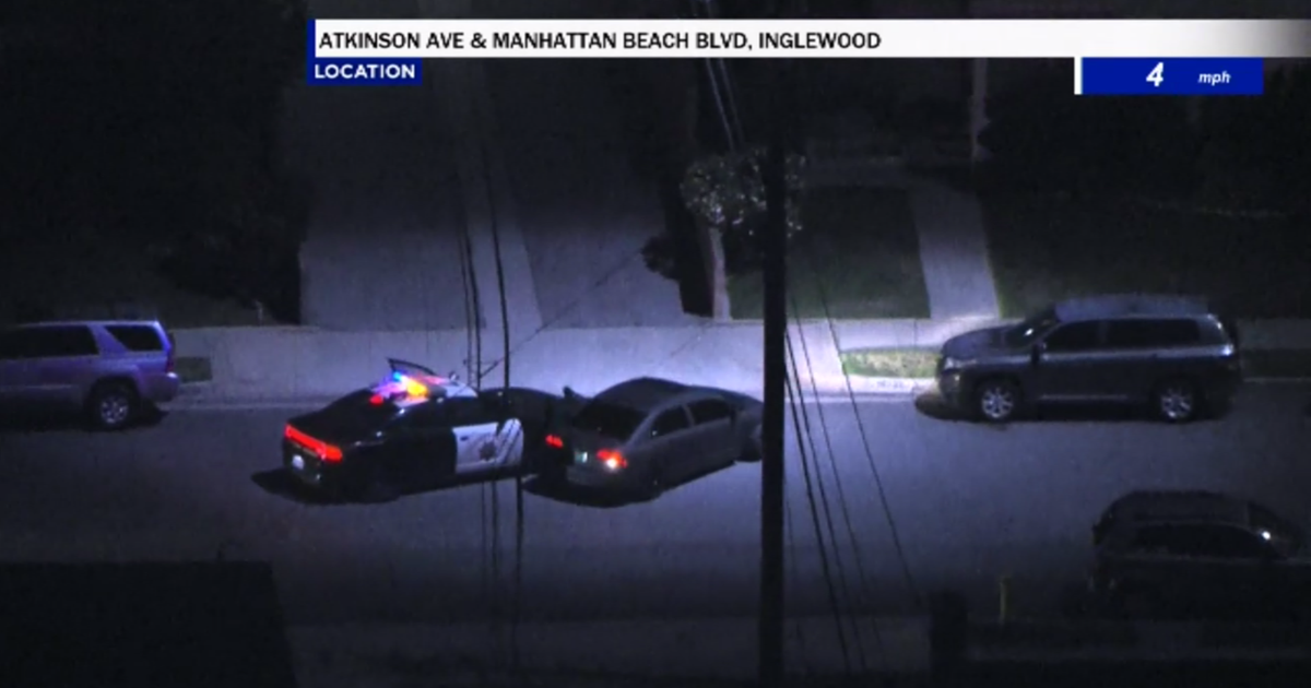 3 in custody after pursuit with assault with deadly weapon on police officer suspect in South Bay 