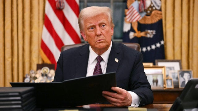 President Trump speaks in Oval Office 