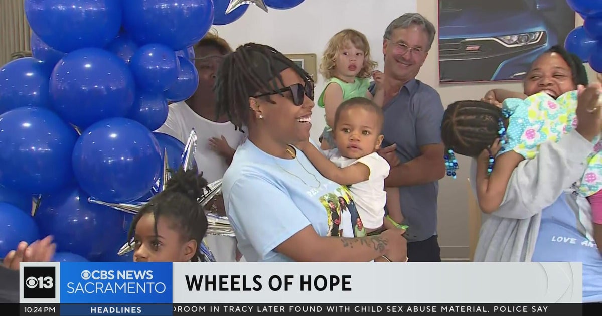 Stockton mother wins Chevy Equinox in Wheels of Hope giveaway 2 months after losing husband in crash