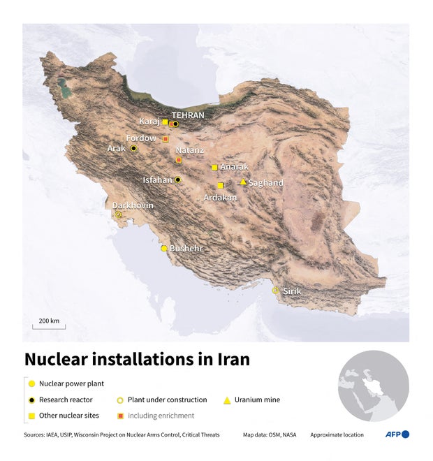 IRAN-ISRAEL-CONFLICT-NUCLEAR 