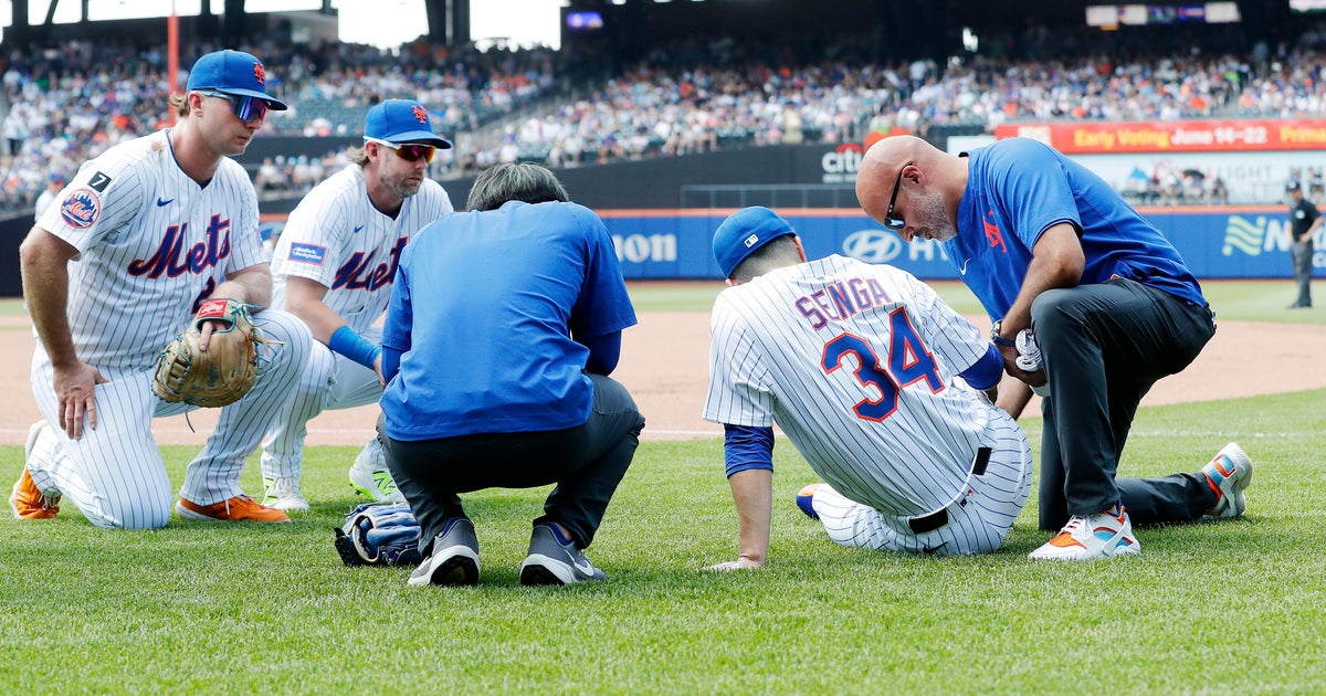 Senga leaves with hamstring strain as Mets hang on to sweep Nats 