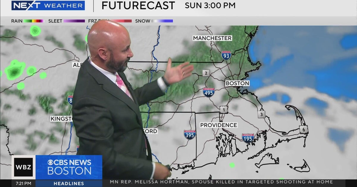 Next Weather: WBZ evening forecast for June 14, 2025 - CBS Boston