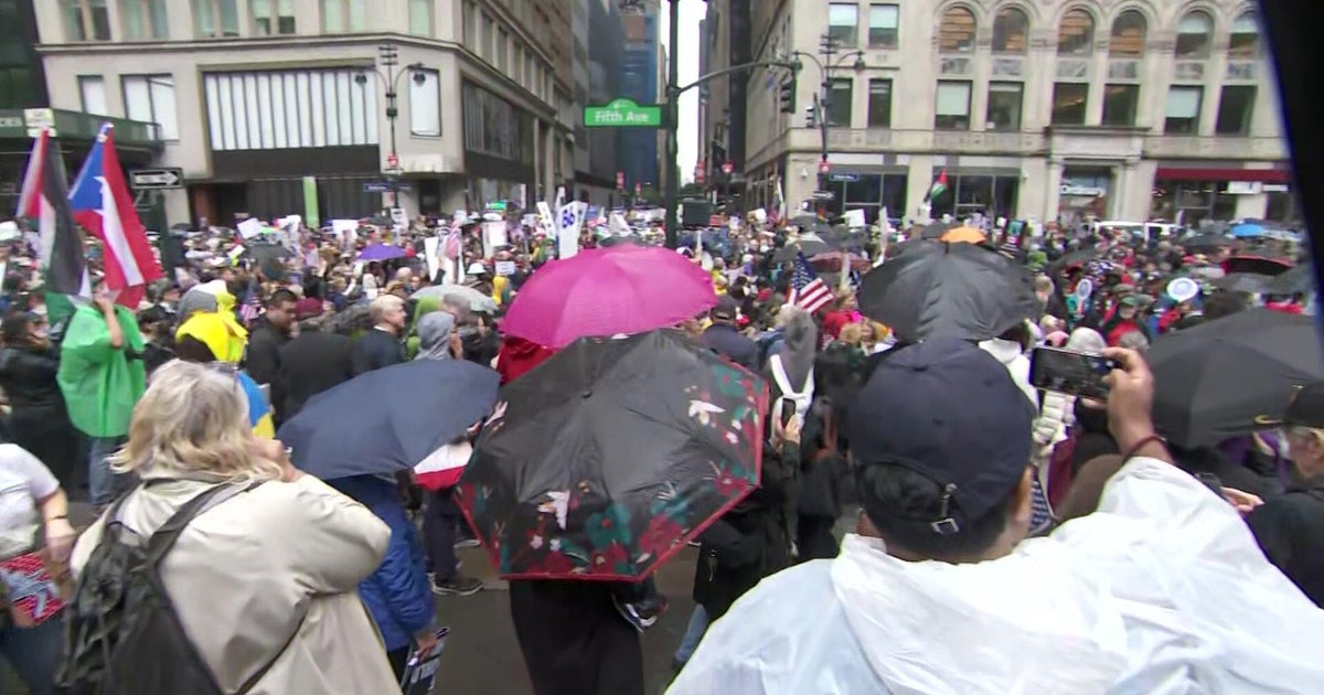 "No Kings" protests march in NYC and beyond today 
