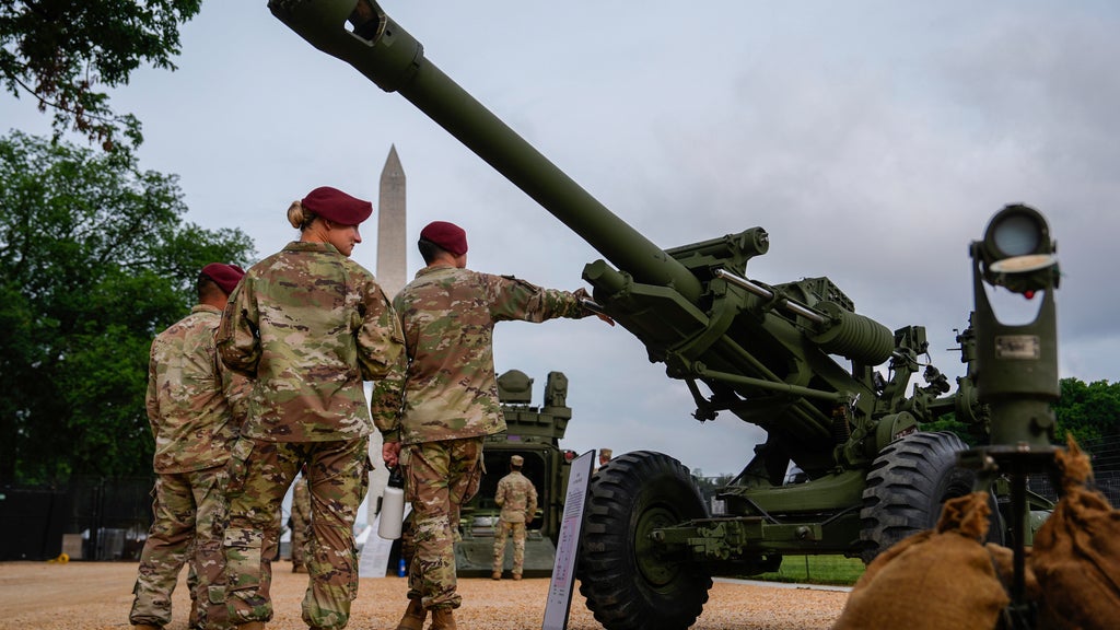 Trump Attends Grand Military Parade Marking US Army's 250th Anniversary