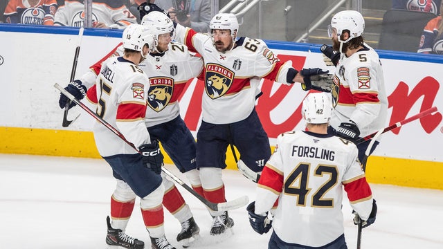 Stanley Cup Panthers Oilers Hockey 