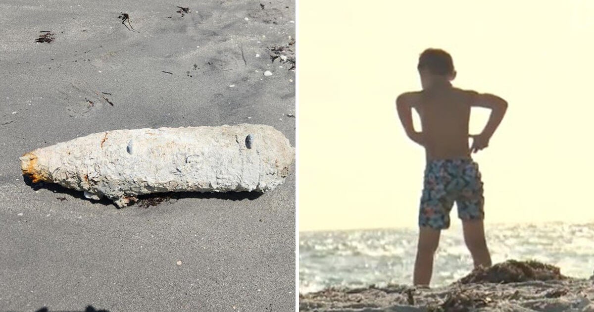 Mysterious object found by children on Florida beach was a World War II-era bomb, authorities say