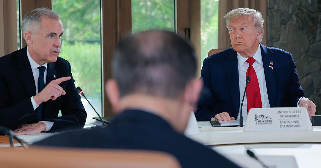 Trump cuts Canada trip short due to "what's going on in the Middle East" 