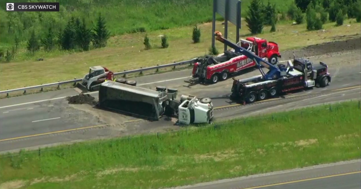 Northbound I-57 lanes reopen after semi rollover crash 